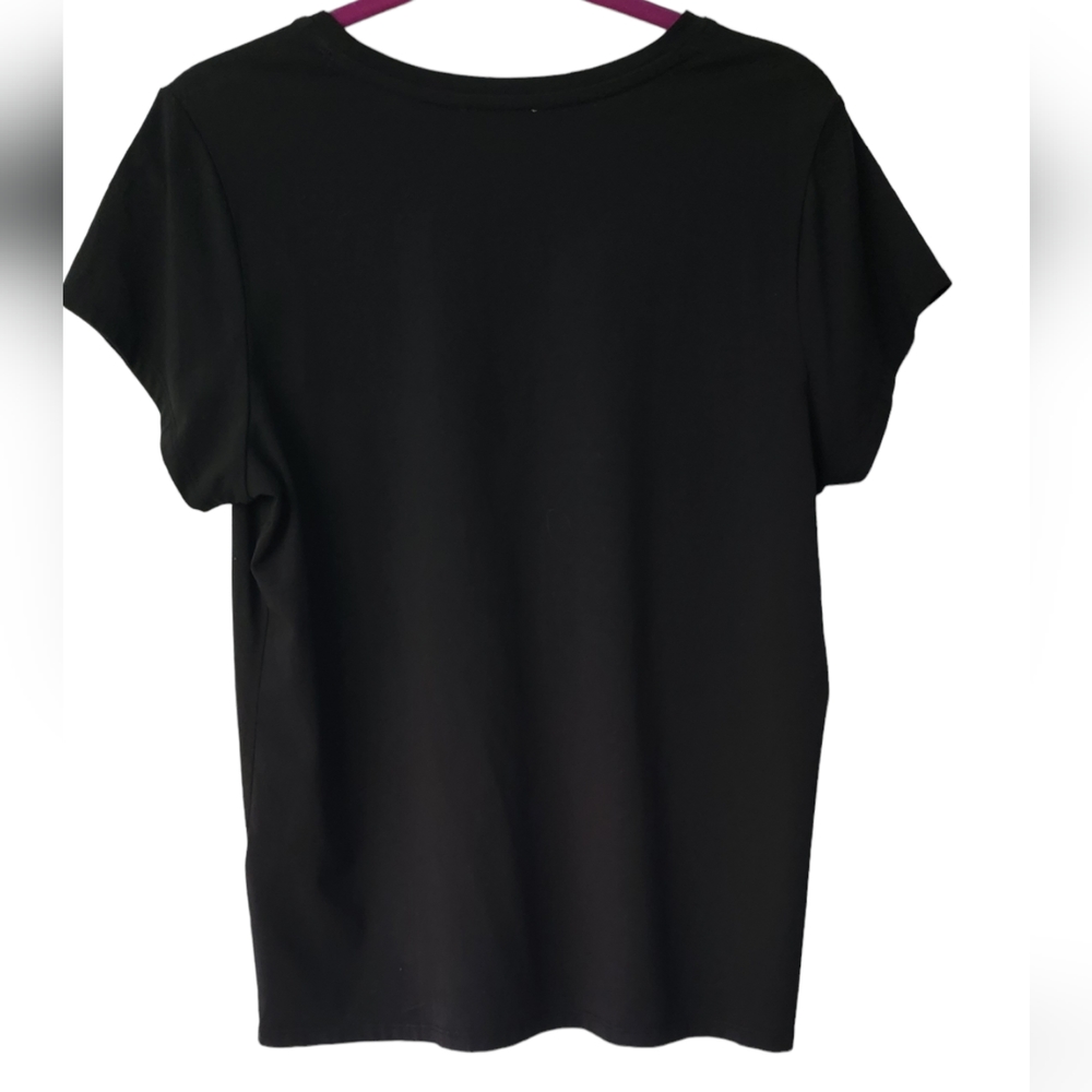Calvin Klein Black Tee Shirt Size Large - Picture 2 of 4